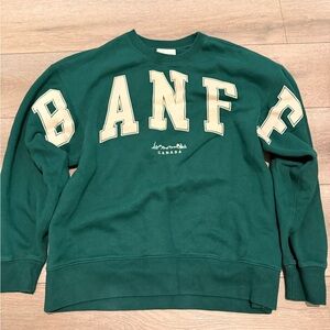 Abercrombie & Fitch Green BANFF Canada Sweatshirt